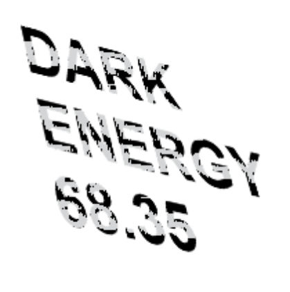 DARK ENERGY 68.35 %