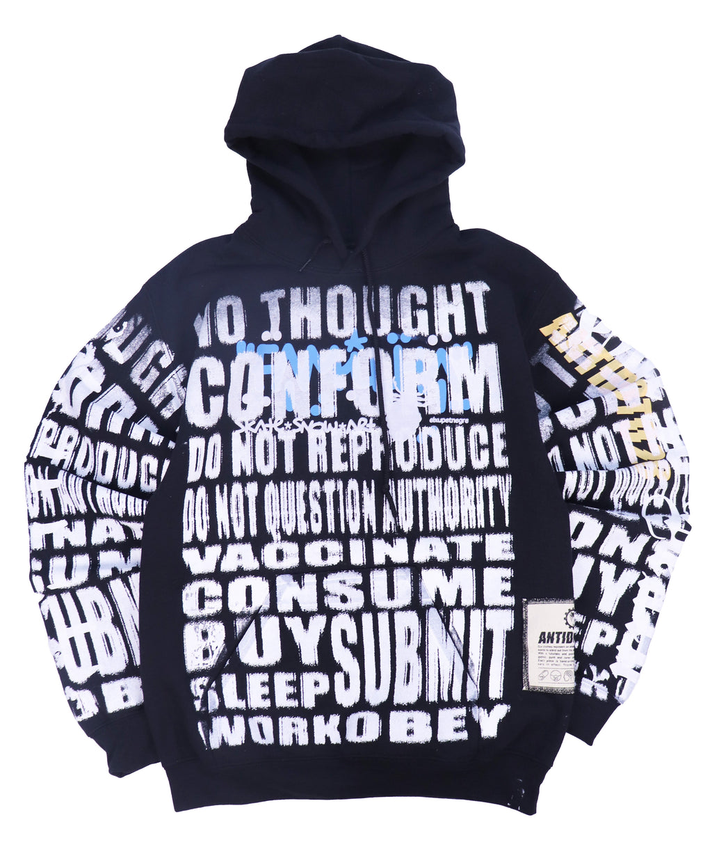 WORK OBEY HOODIE TC11