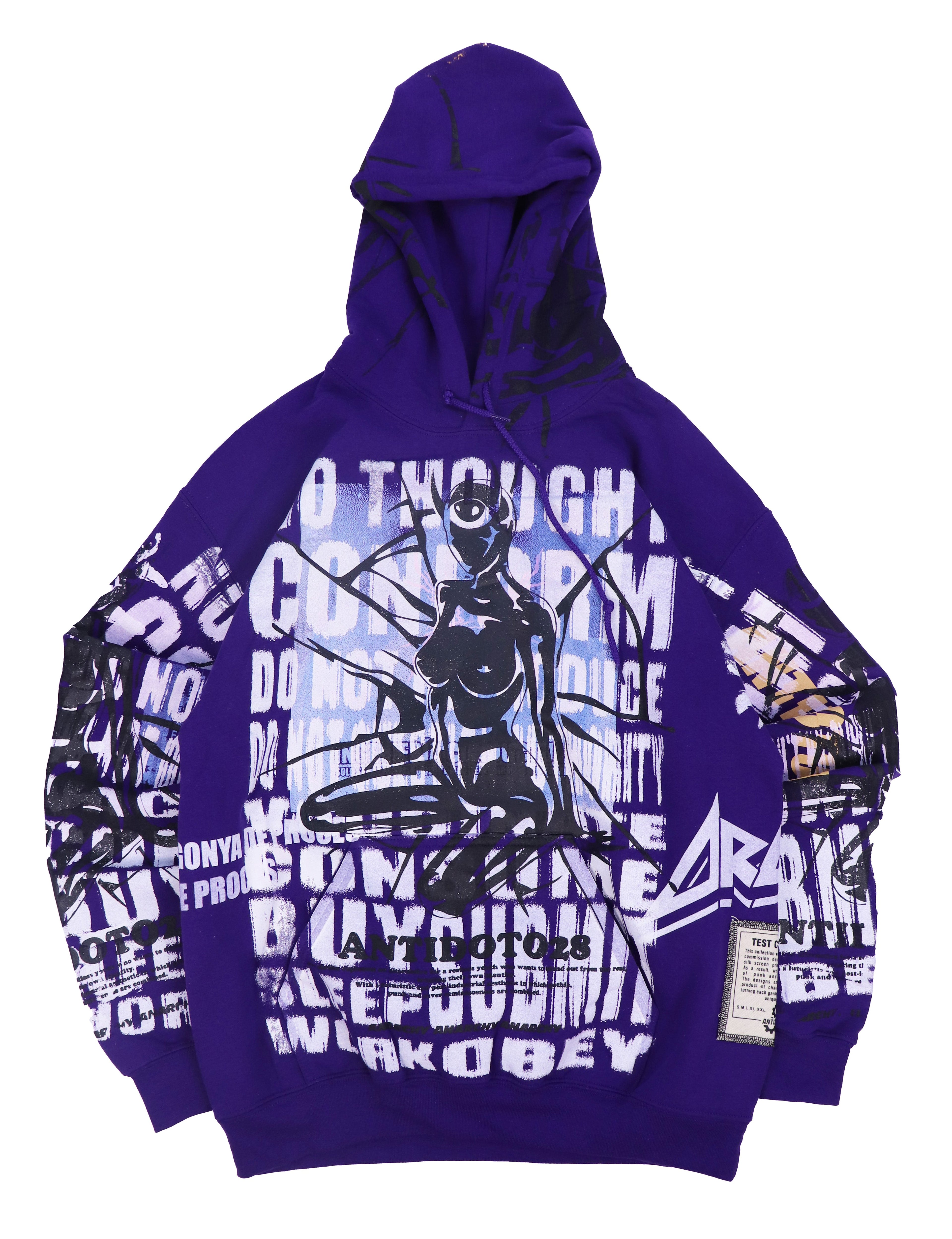 WORK OBEY HOODIE TC7