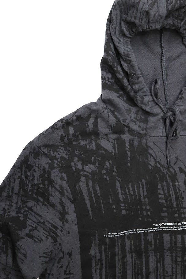 THE GOVERNMENTS ARE AGAINST US BLACK HOODIE