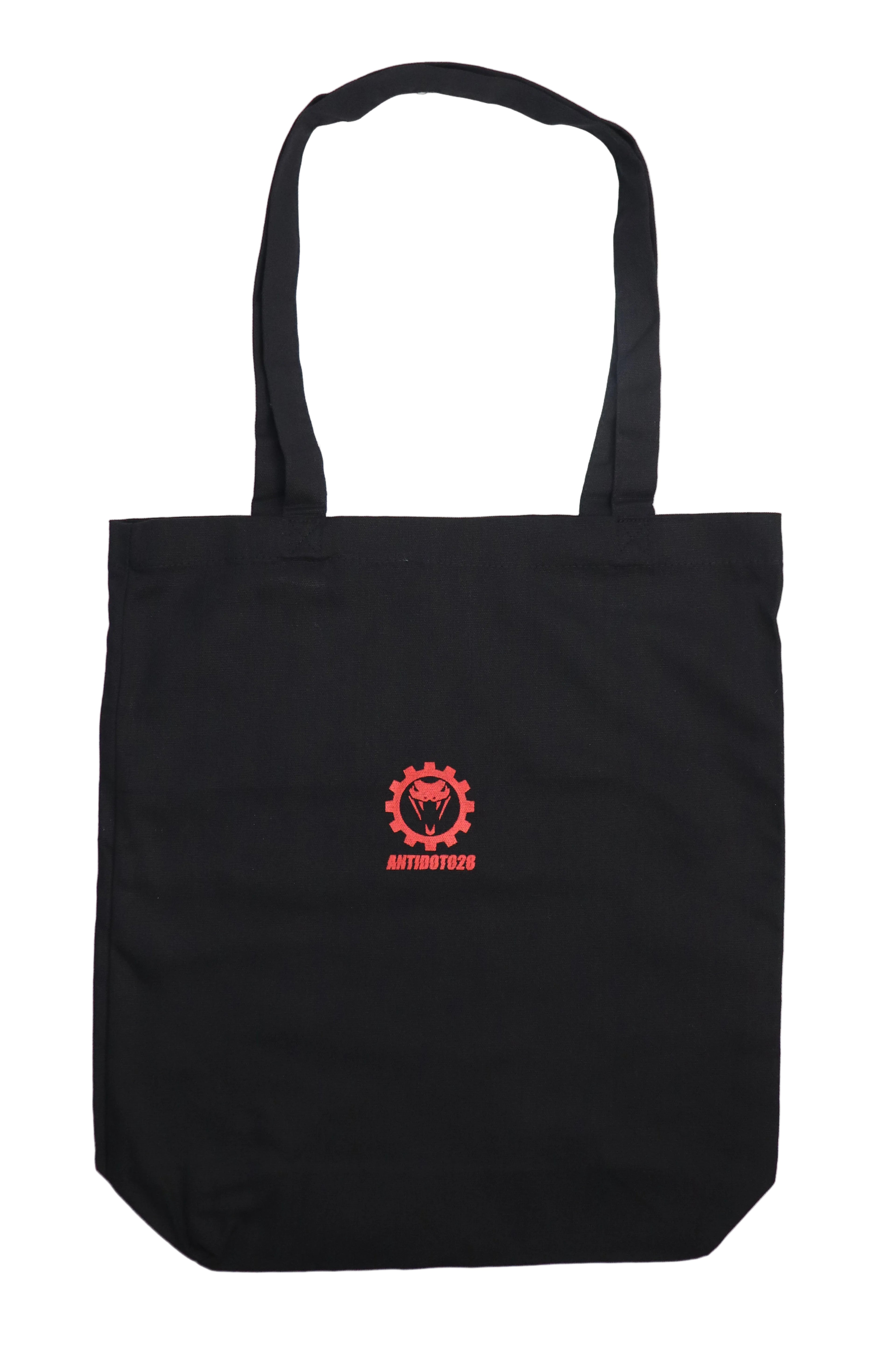 TECHNO UNDERGROUND RESISTANCE BLACK TOTE BAG