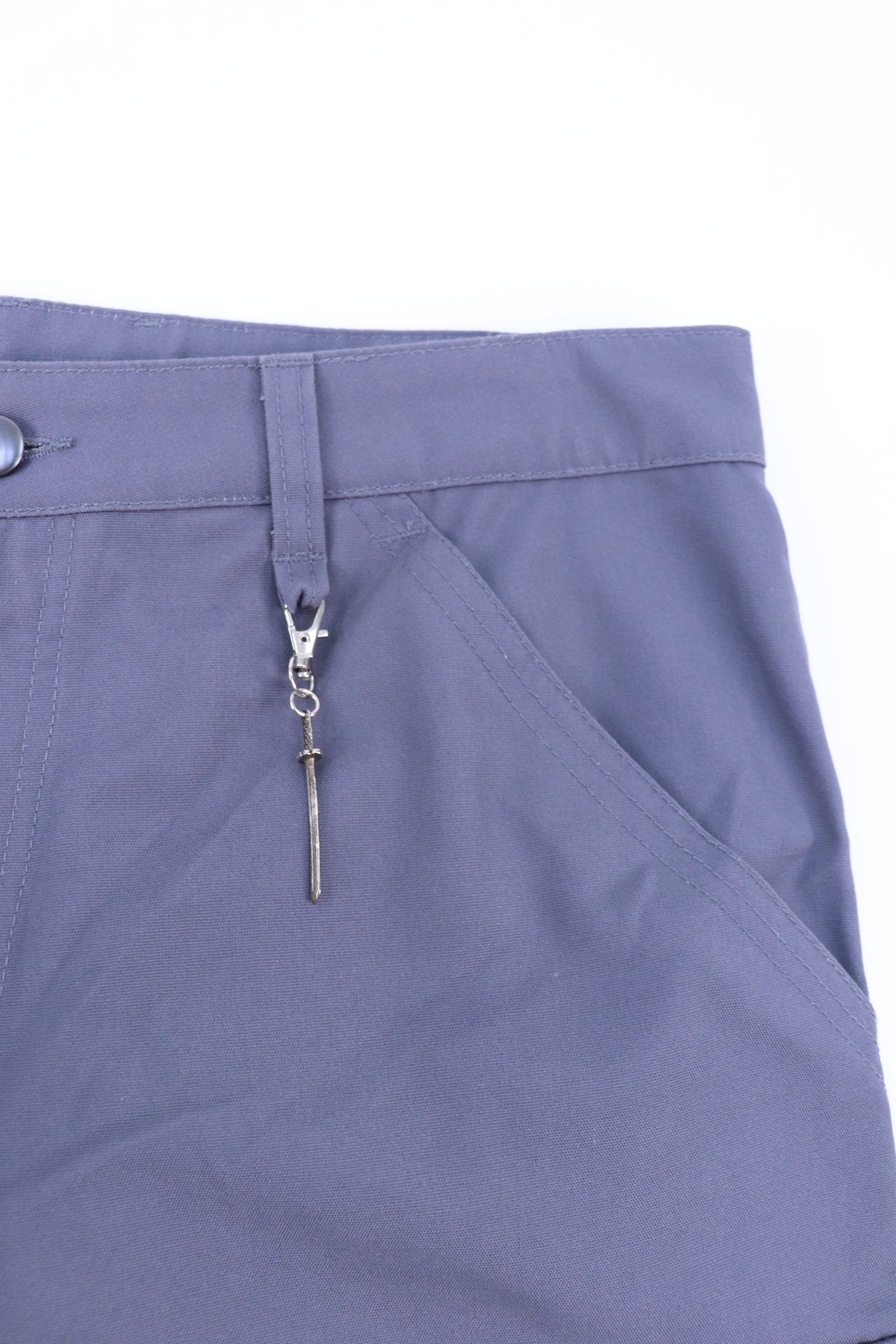 GREY CARGO PANTS