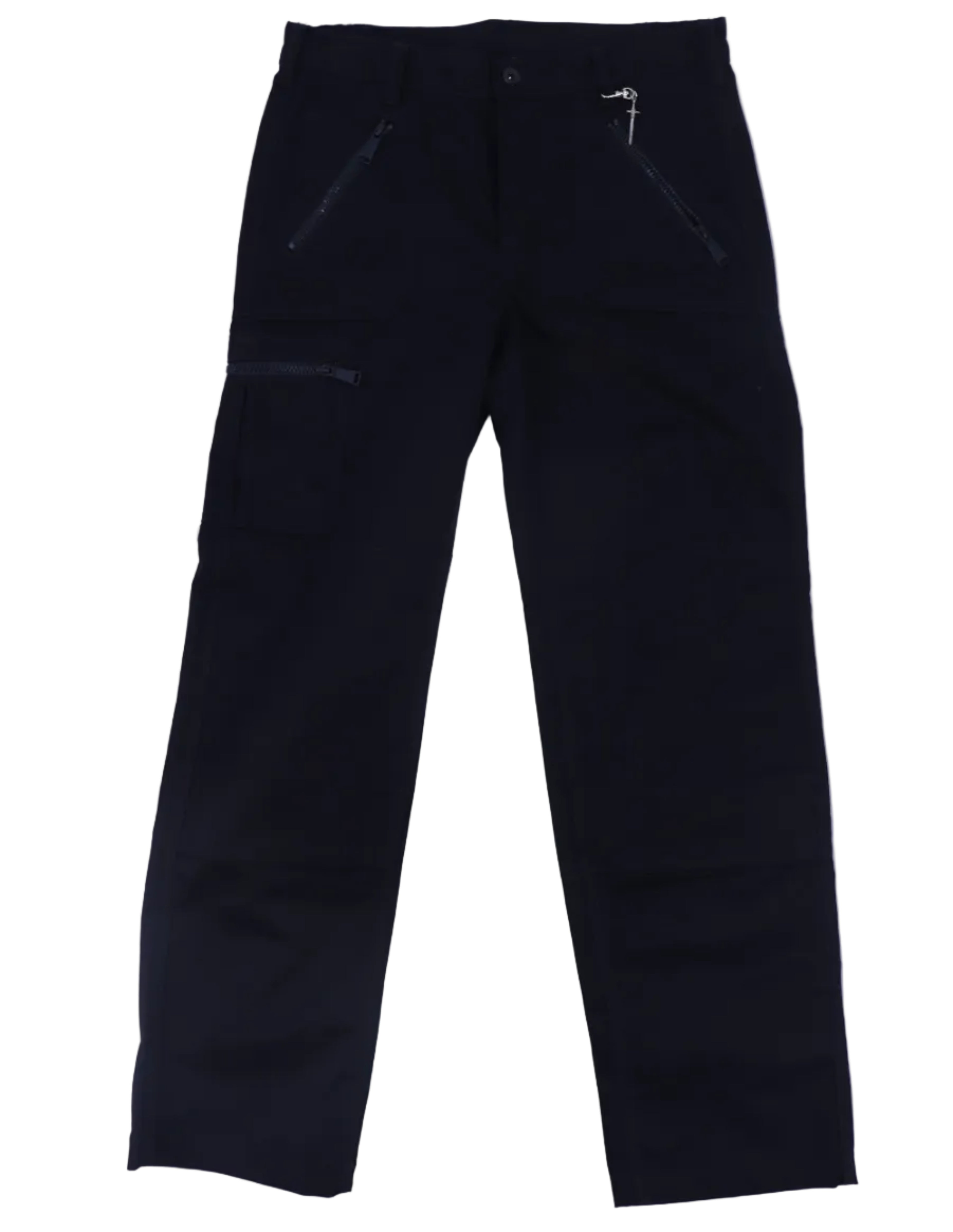 BLACK ANARCHY CARGO PANTS