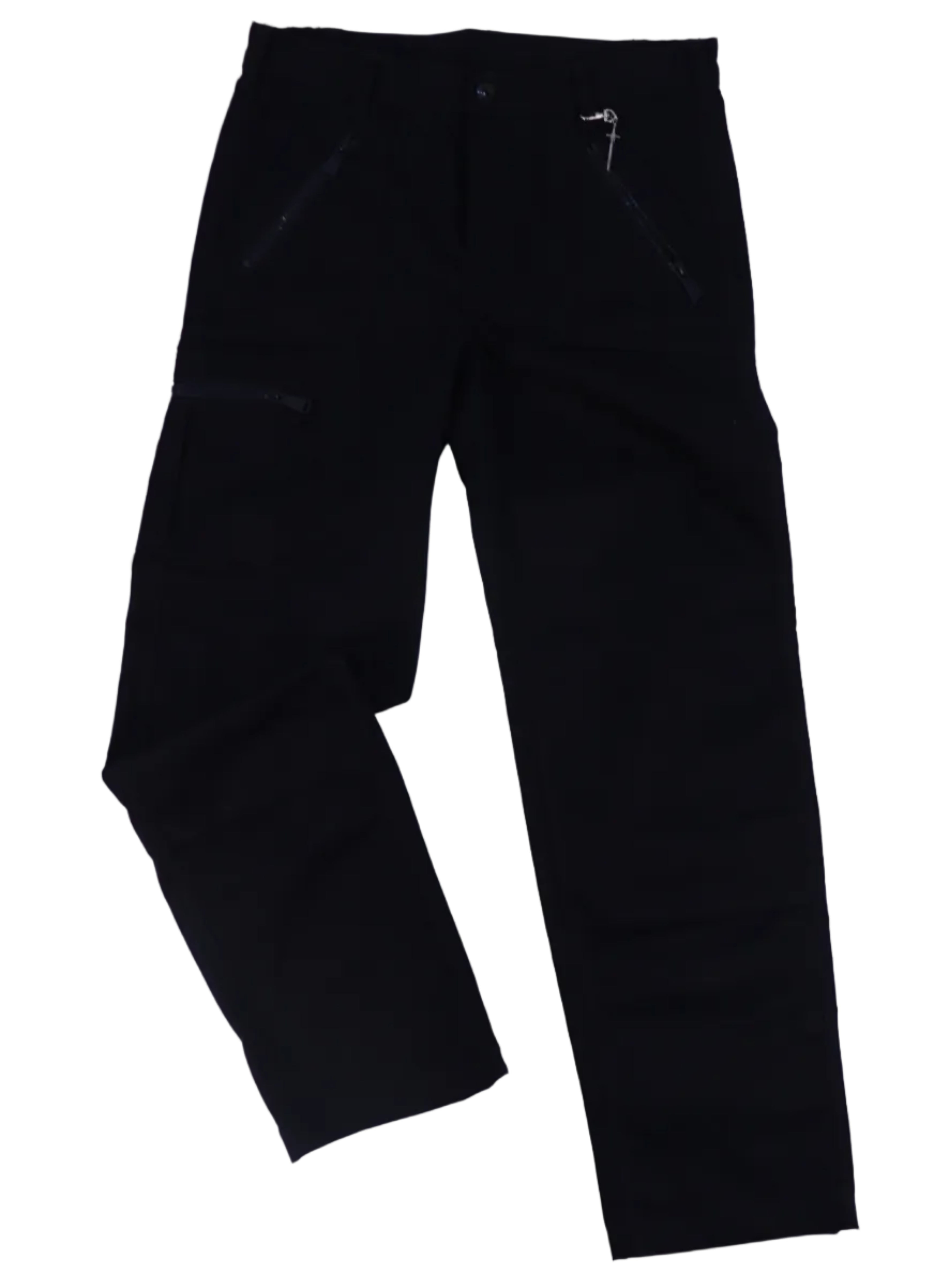BLACK ANARCHY CARGO PANTS
