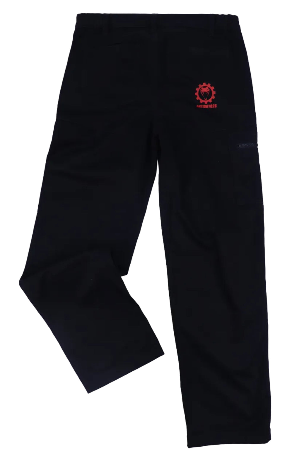 BLACK ANARCHY CARGO PANTS