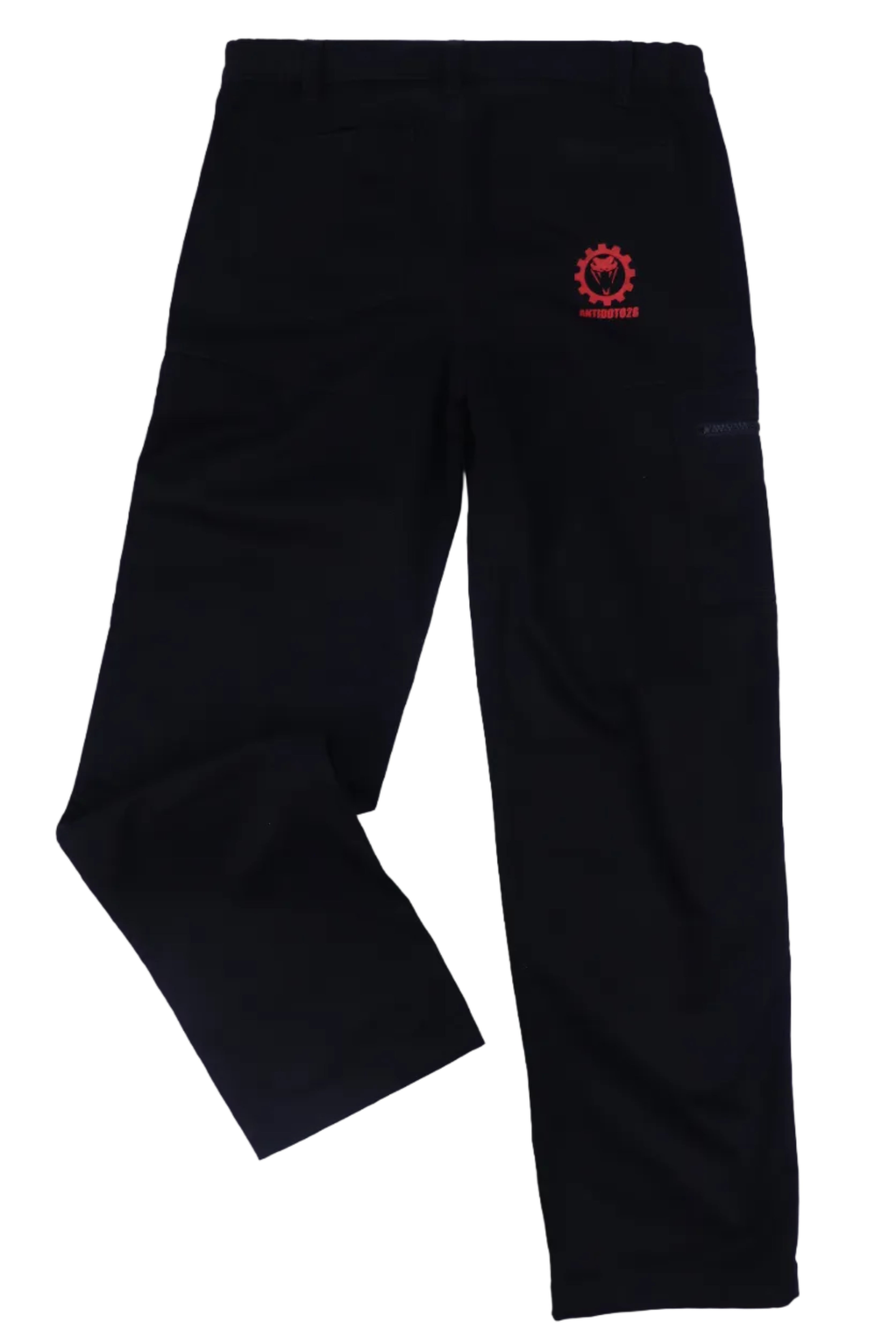 BLACK ANARCHY CARGO PANTS