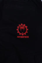 BLACK ANARCHY CARGO PANTS