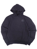 DARK GREY ULTRA HEAVY COTTON HOODIE ANTIDOTO28 BOXY FIT