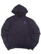 DARK GREY ULTRA HEAVY COTTON HOODIE ANTIDOTO28 BOXY FIT