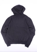 DARK GREY ULTRA HEAVY COTTON HOODIE ANTIDOTO28 BOXY FIT