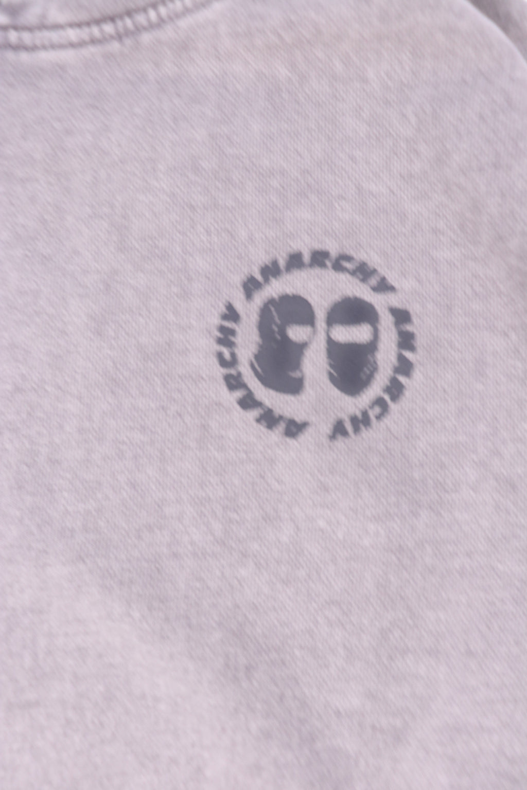 GREY ULTRA HEAVY COTTON HOODIE ANTIDOTO28 BOXY FIT