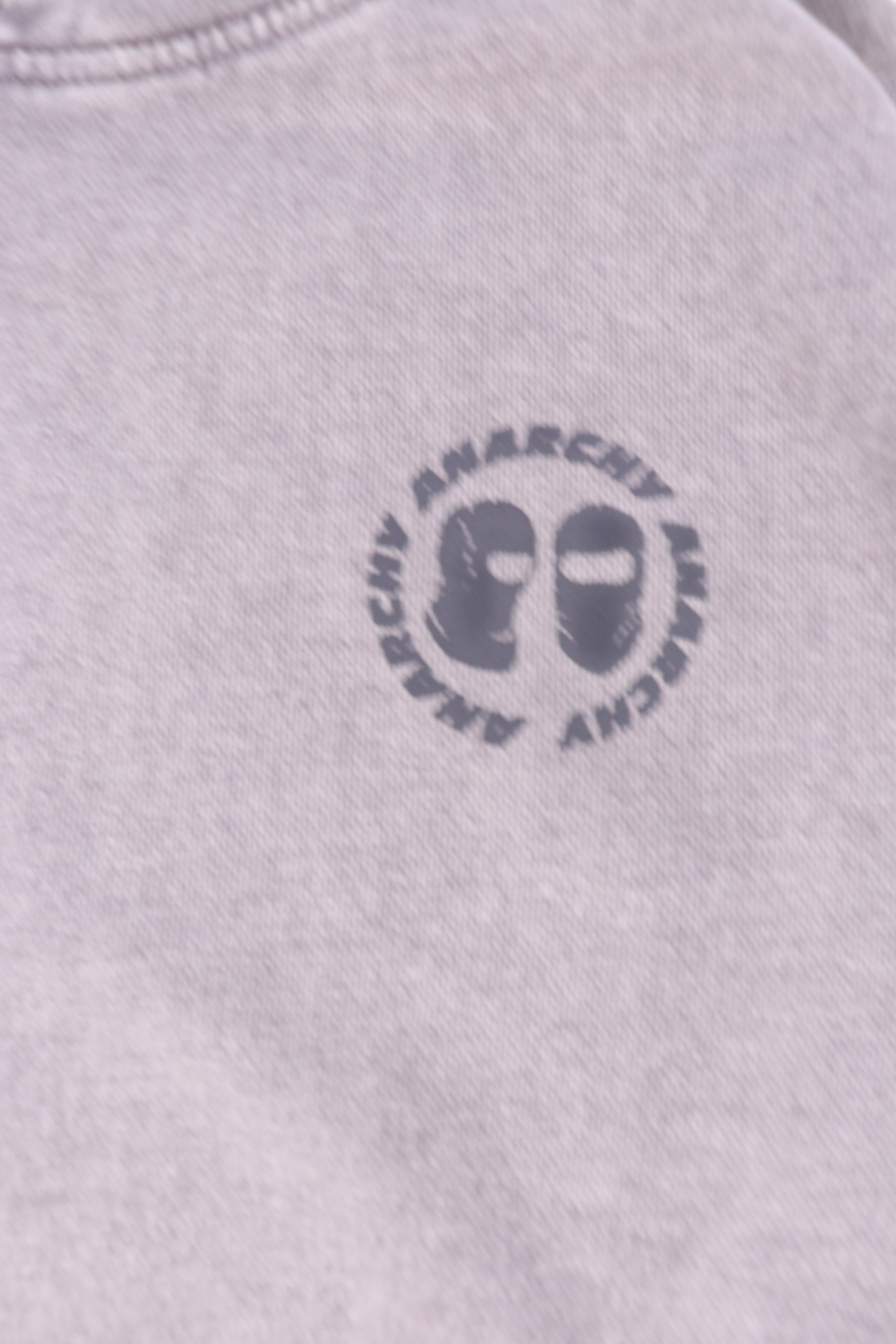 GREY ULTRA HEAVY COTTON HOODIE ANTIDOTO28 BOXY FIT