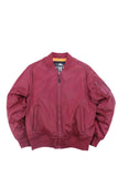 WINE RED ANTIDOTO28 BOMBER JACKET