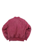 WINE RED ANTIDOTO28 BOMBER JACKET