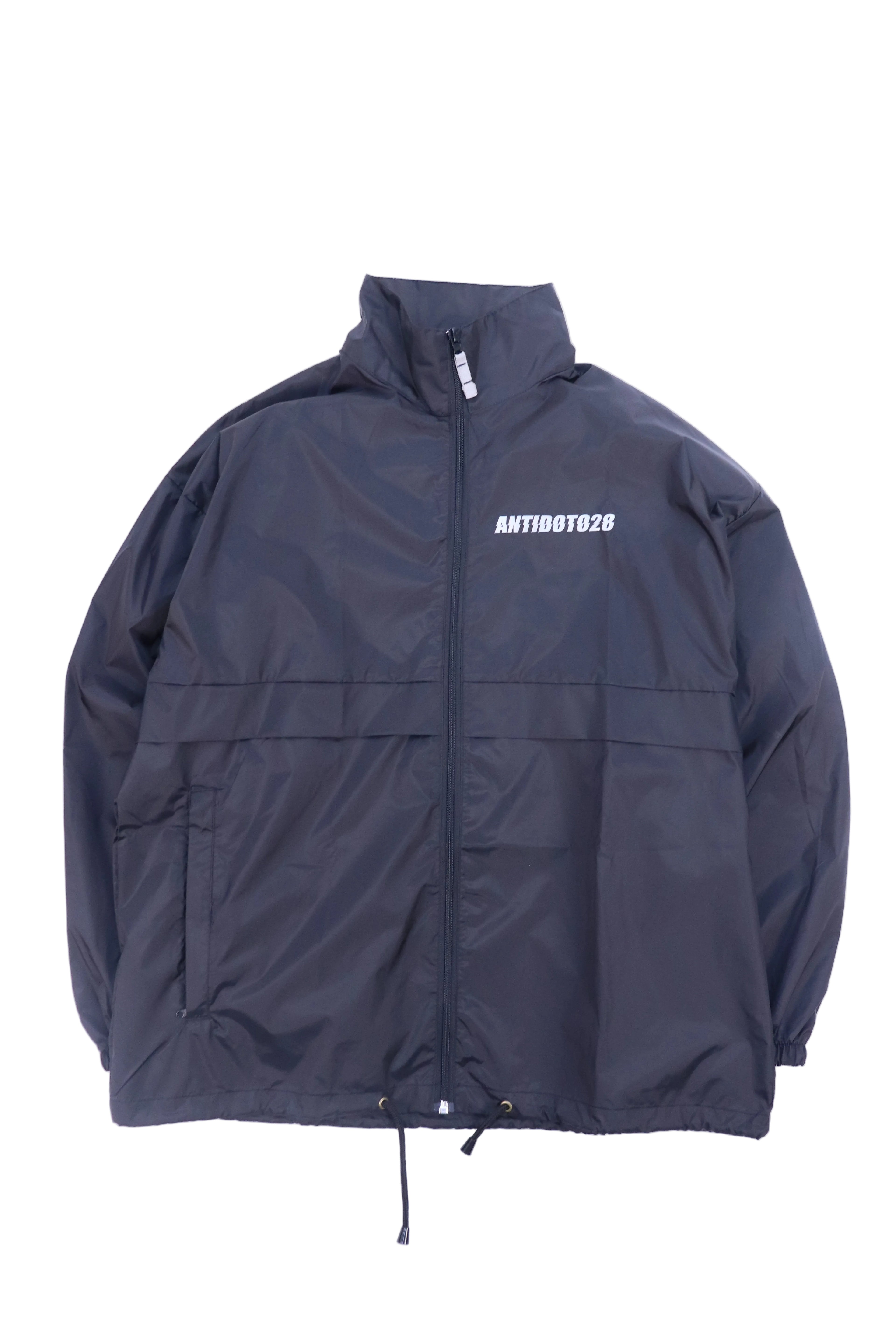 HARDCORE BLACK WINDCOAT