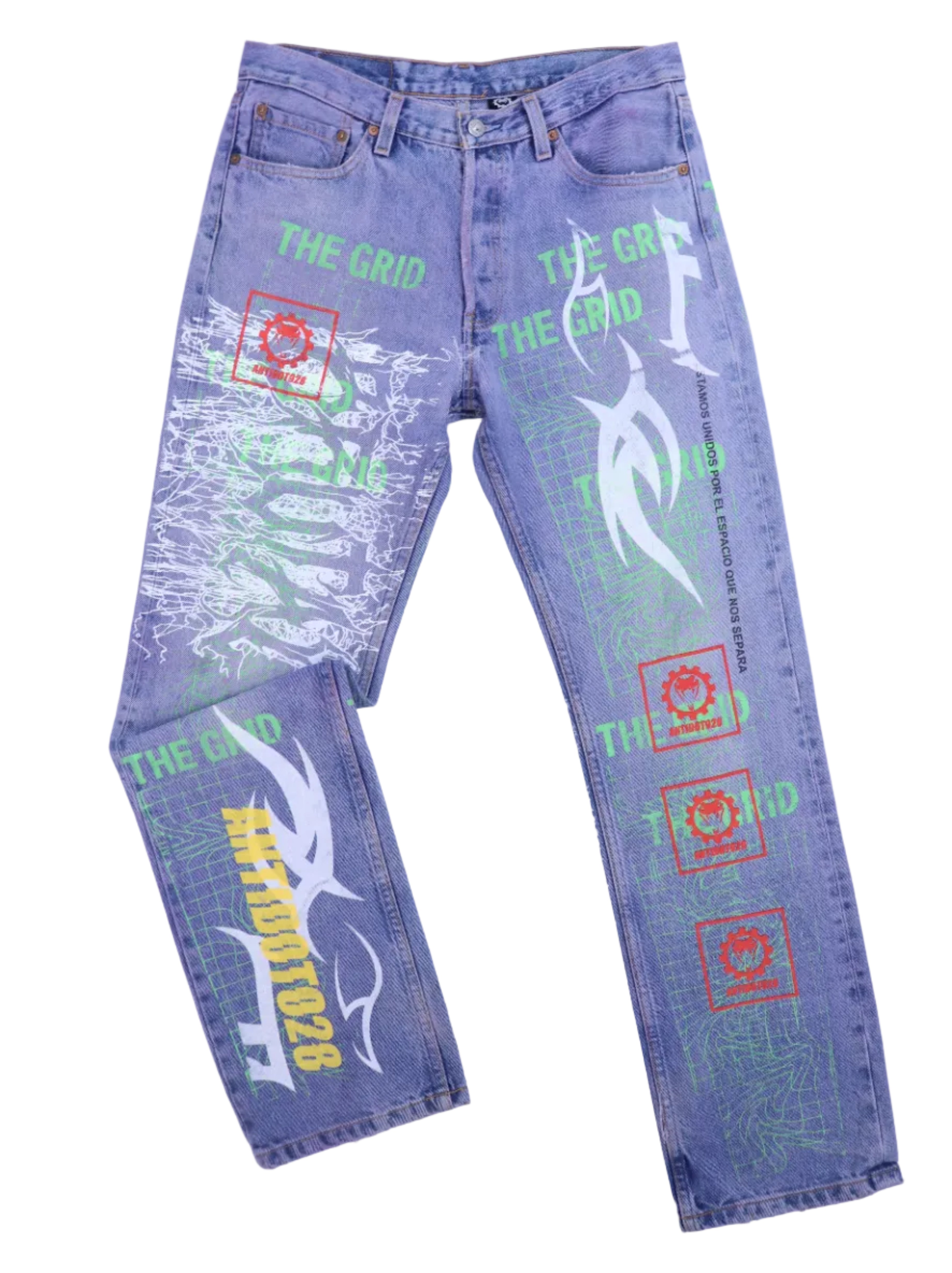 LEVIS CUSTOM JEANS THE GRID BRUTAL