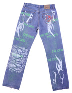 LEVIS CUSTOM JEANS THE GRID BRUTAL
