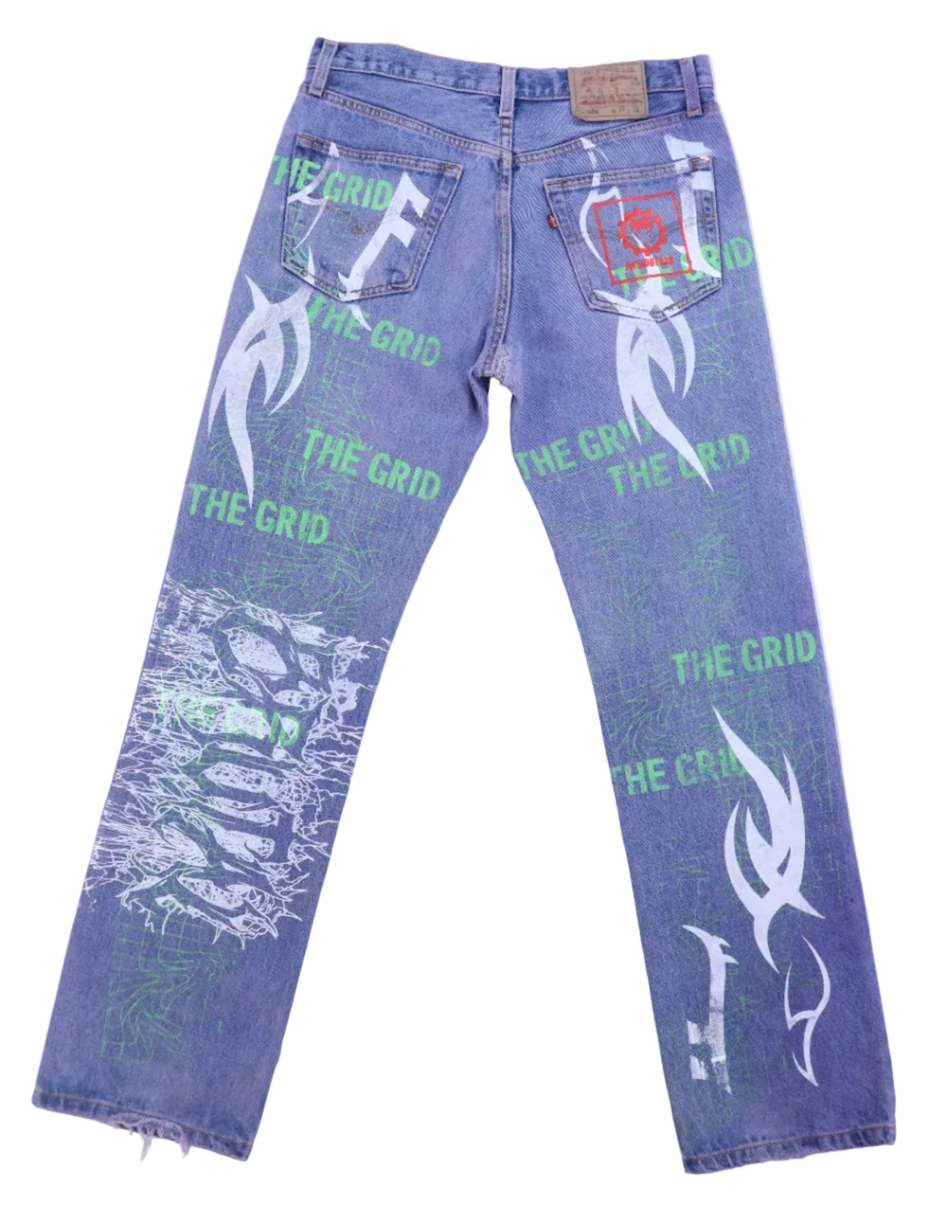 LEVIS CUSTOM JEANS THE GRID BRUTAL