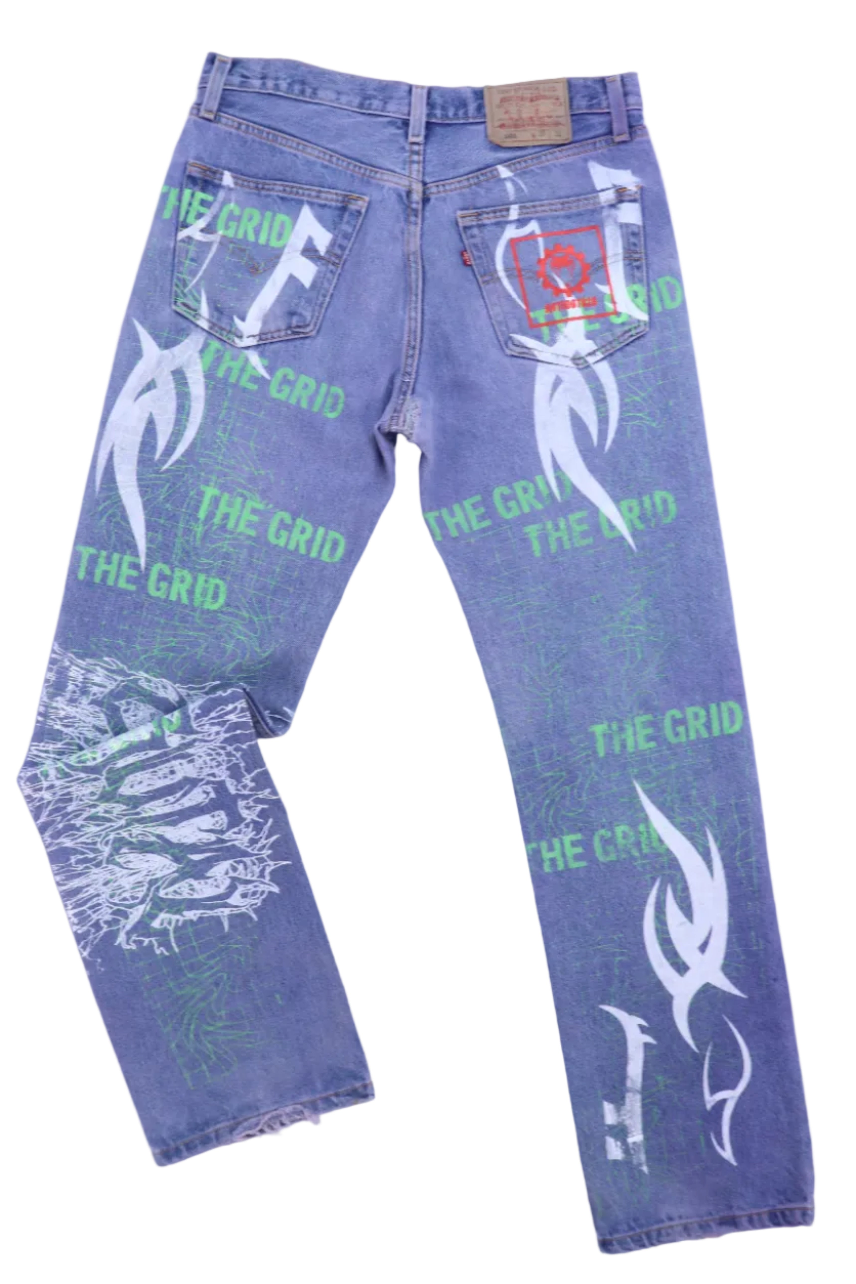 LEVIS CUSTOM JEANS THE GRID BRUTAL