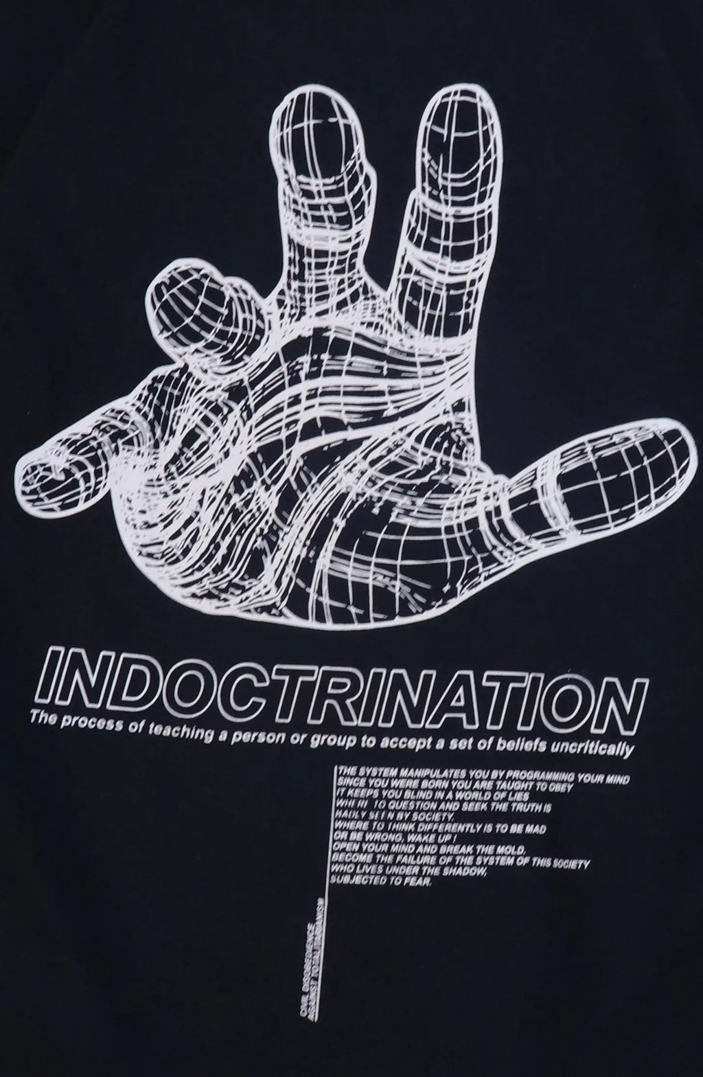 LONG SLEEVE T-SHIRT INDOCRINATION
