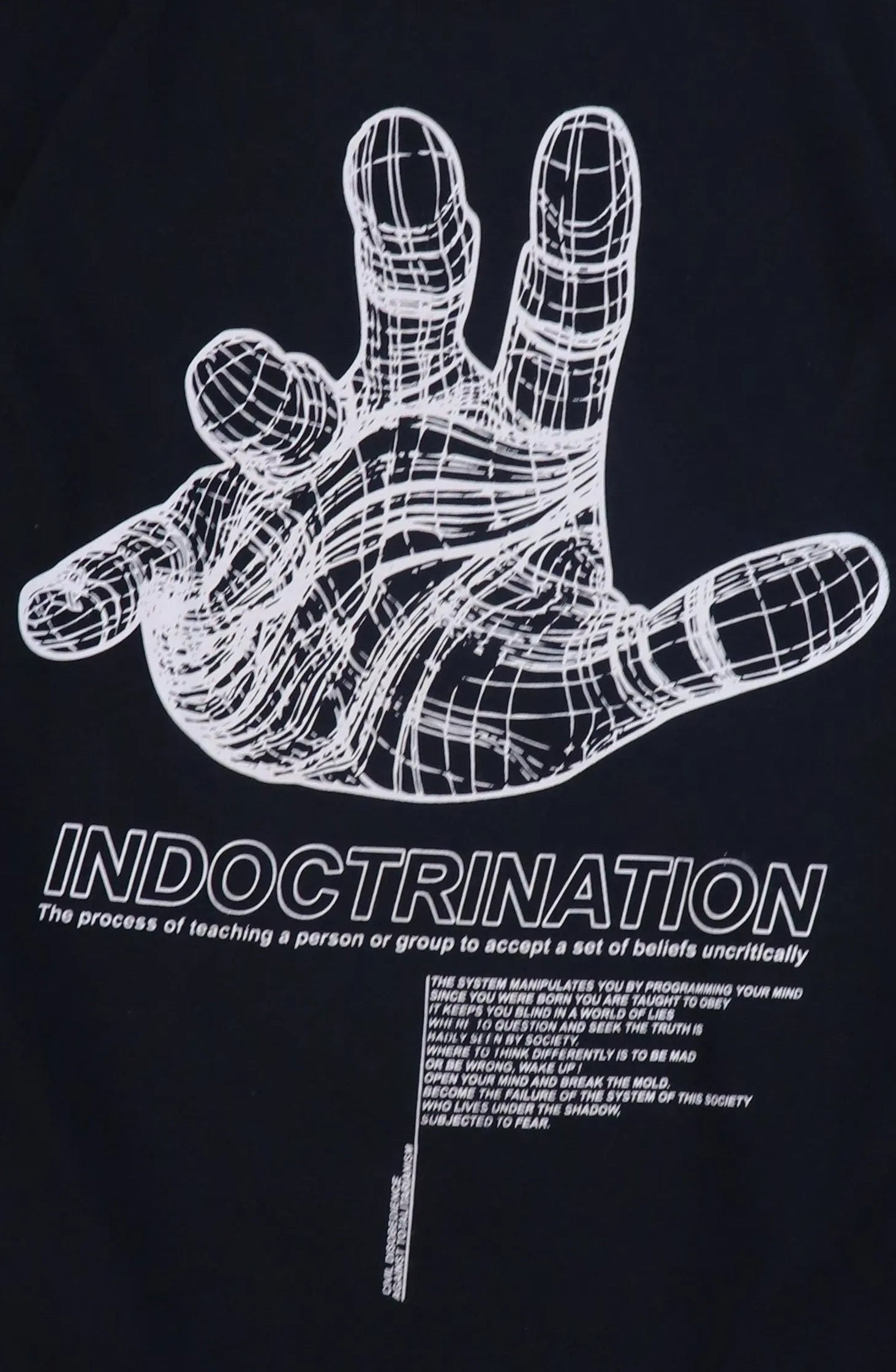 LONG SLEEVE T-SHIRT INDOCRINATION