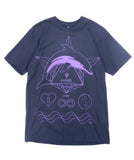 DOLPHIN BLACK T-SHIRT