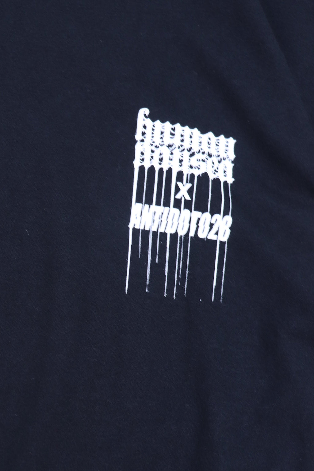 MELTING BLACK T-SHIRT