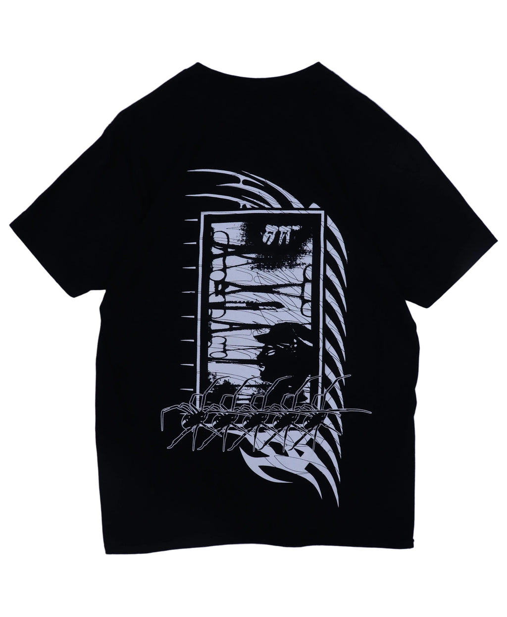 MELTING BLACK T-SHIRT