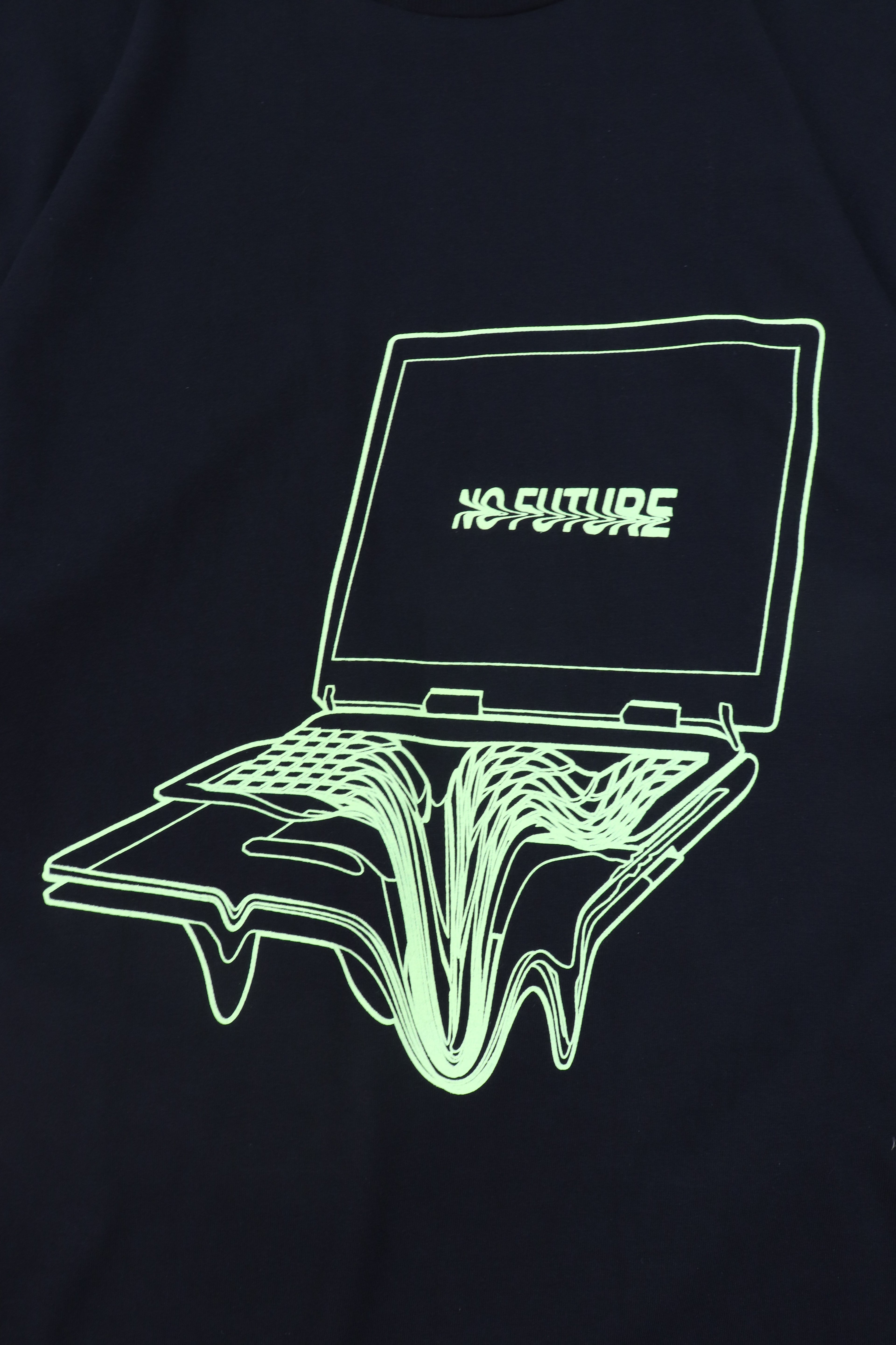 NO FUTURE BLACK T-SHIRT
