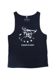 EUROPE IS DEAD BLACK TANK TOP