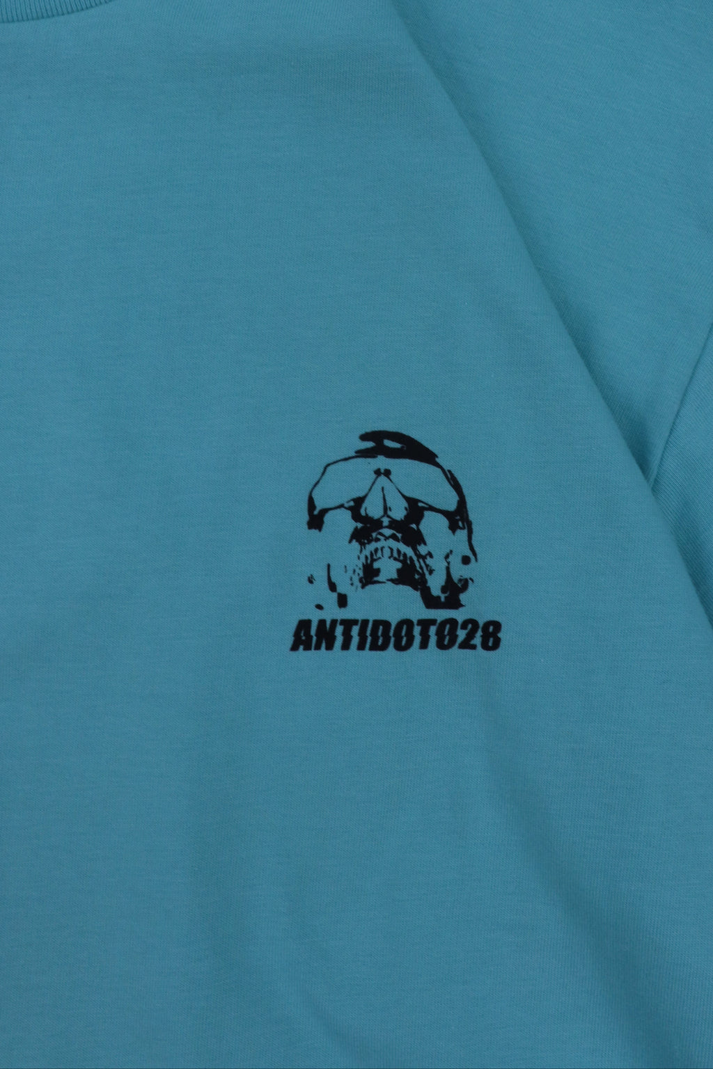 GOOD FOR HEALTH AQUA GREEN T-SHIRT