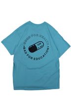 GOOD FOR HEALTH AQUA GREEN T-SHIRT