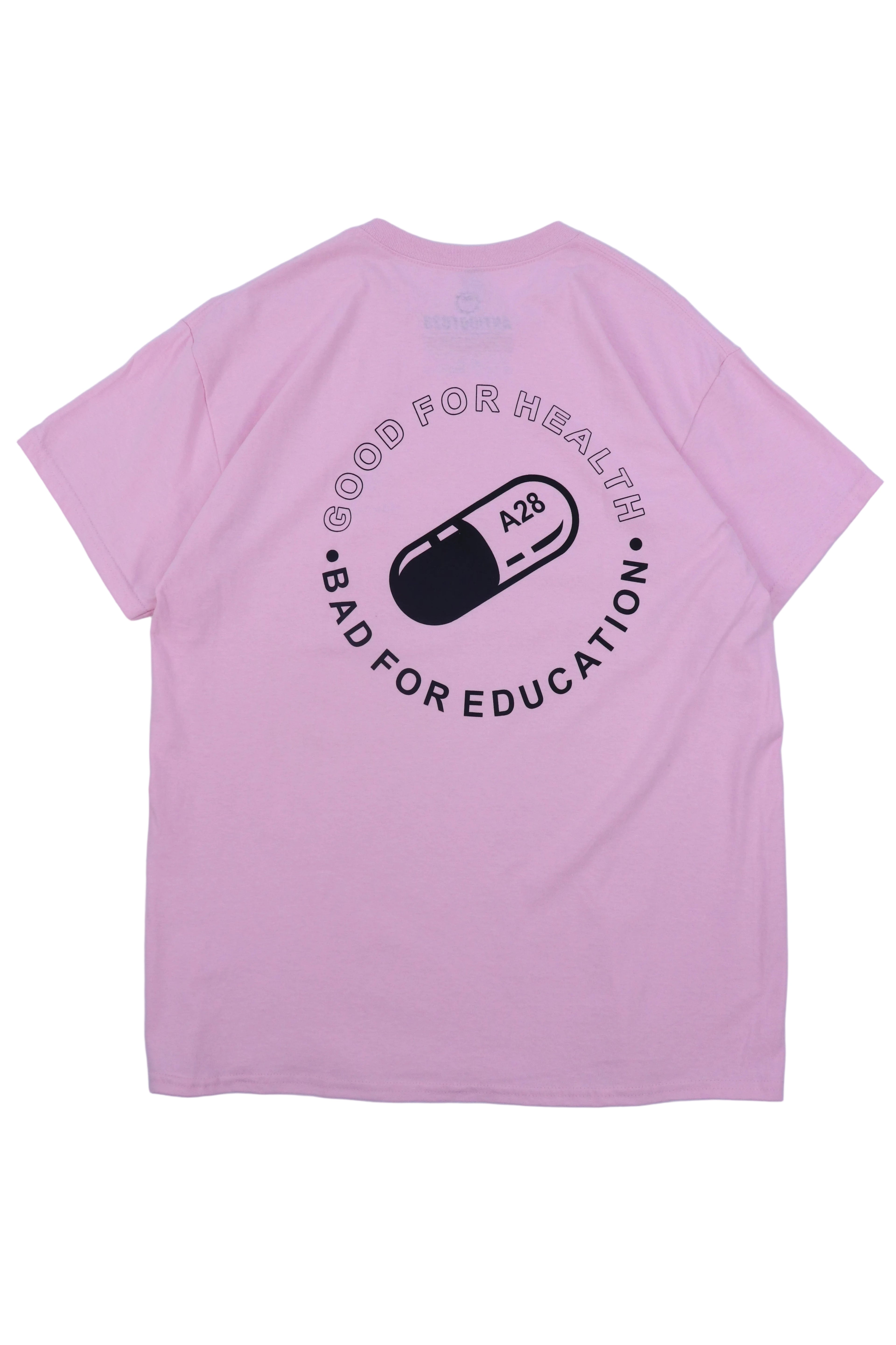 GOOD FOR HEALTH PINK T-SHIRT