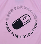 GOOD FOR HEALTH PINK T-SHIRT
