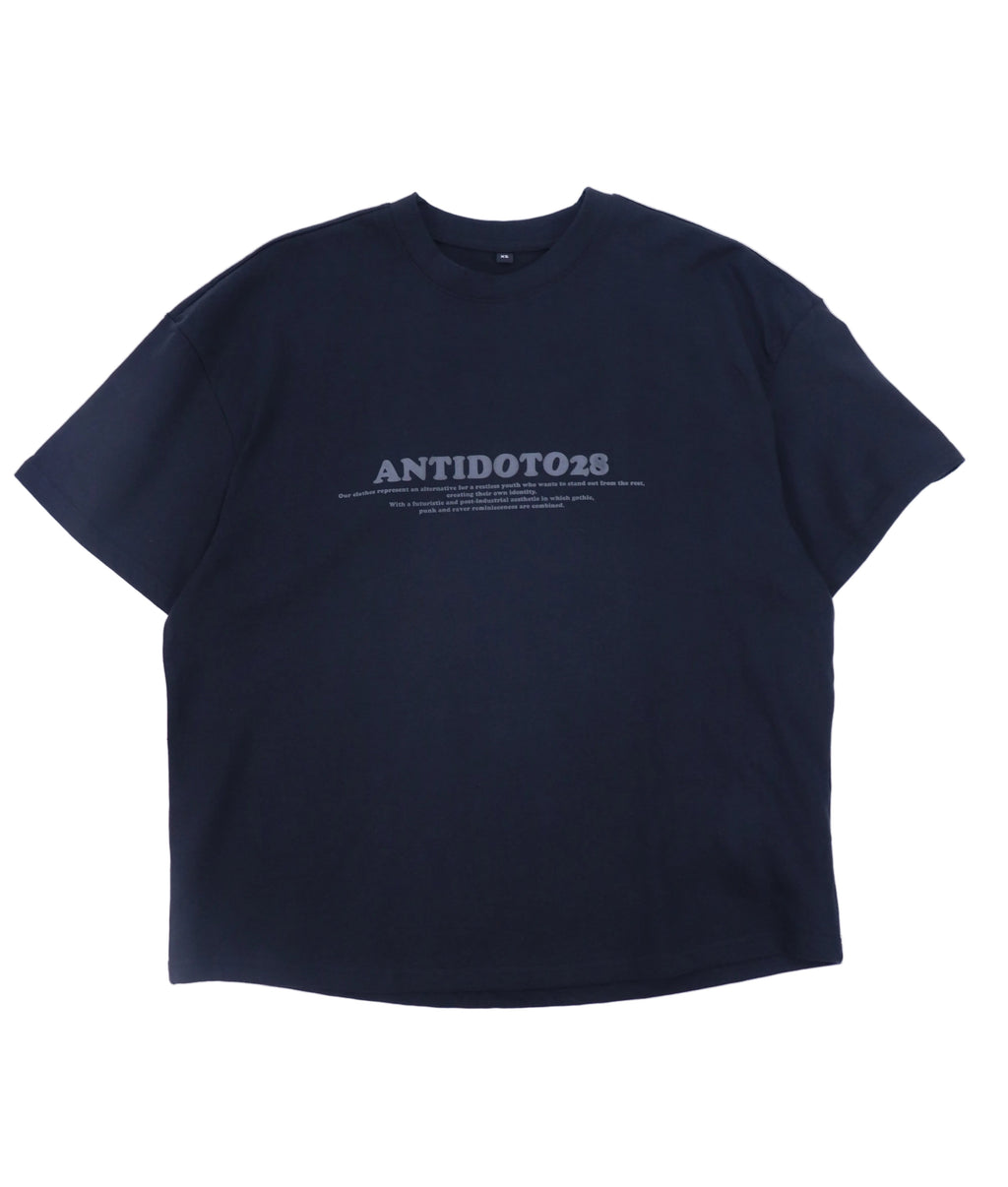 ANTIDOTO28 BLACK T-SHIRT