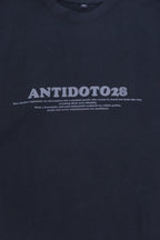 ANTIDOTO28 BLACK T-SHIRT
