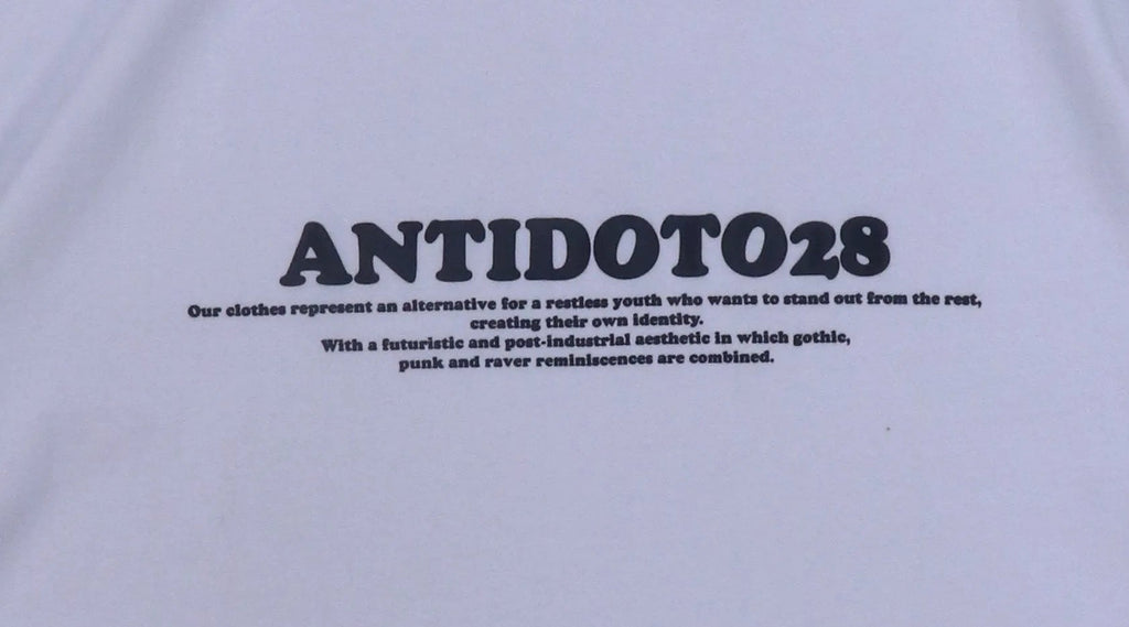 ANTIDOTO28 WHITE T-SHIRT