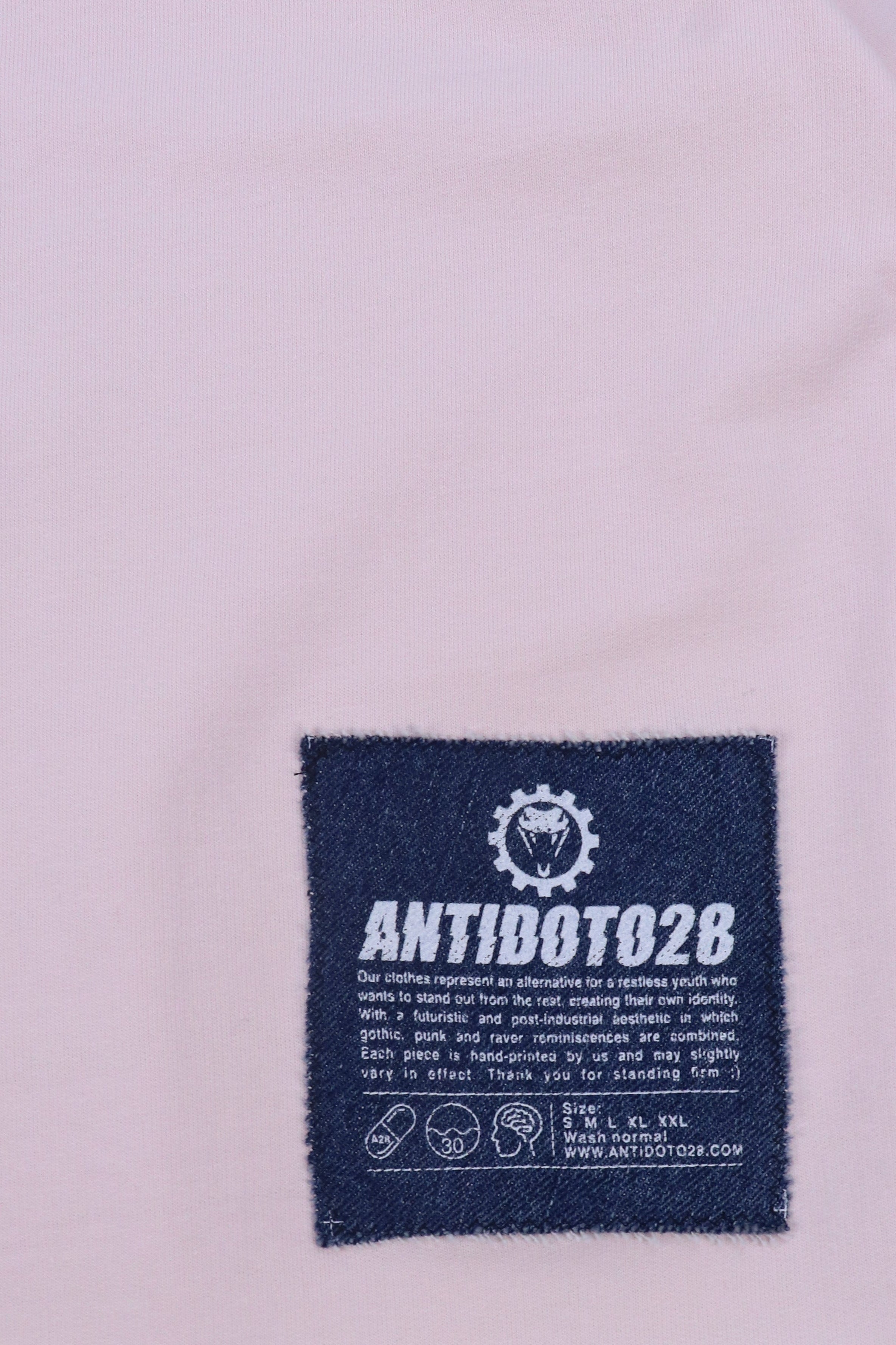 ANTIDOTO28 PINK T-SHIRT