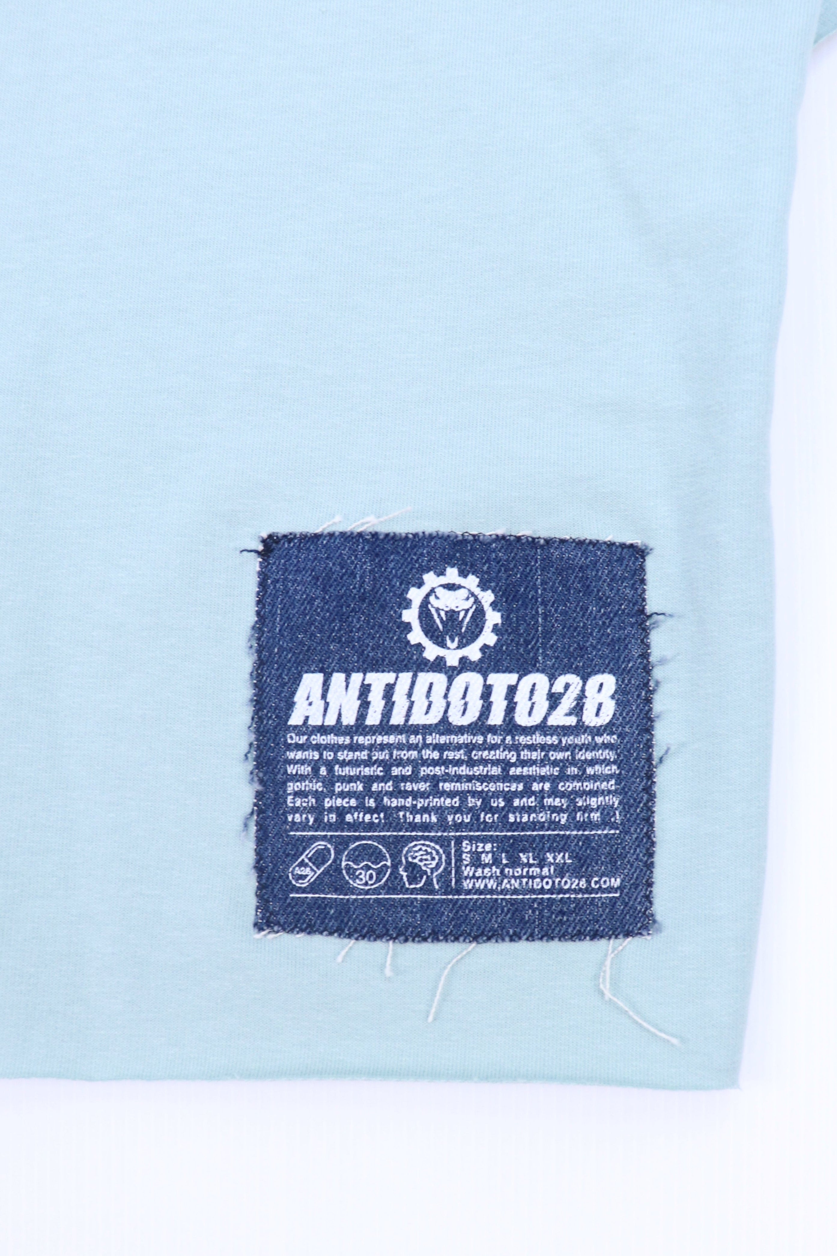 ANTIDOTO28 BLUE T-SHIRT