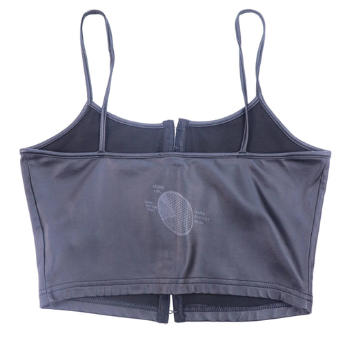 DARK ENERGY CROPPED BLACK TOP