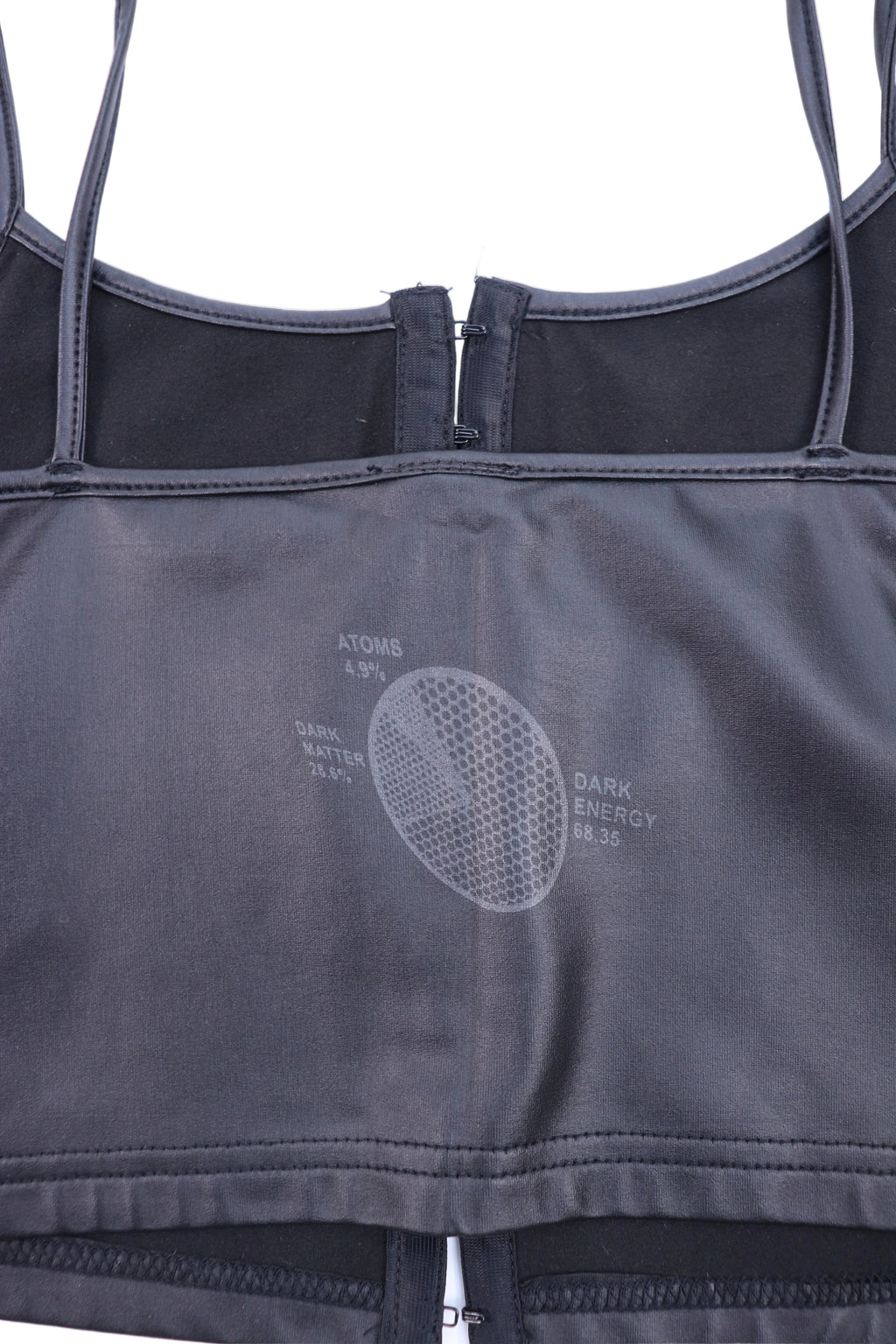 DARK ENERGY CROPPED BLACK TOP