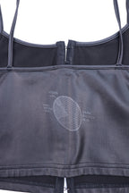 DARK ENERGY CROPPED BLACK TOP