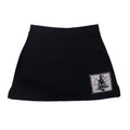 TECHNO POSE BLACK PATCHED SKIRT
