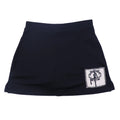 TECHNO POSE BLACK PATCHED SKIRT