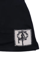 TECHNO POSE BLACK PATCHED SKIRT