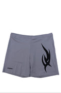 CYBER GREY LEGGINGS SHORTS