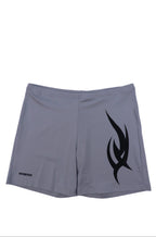 CYBER GREY LEGGINGS SHORTS