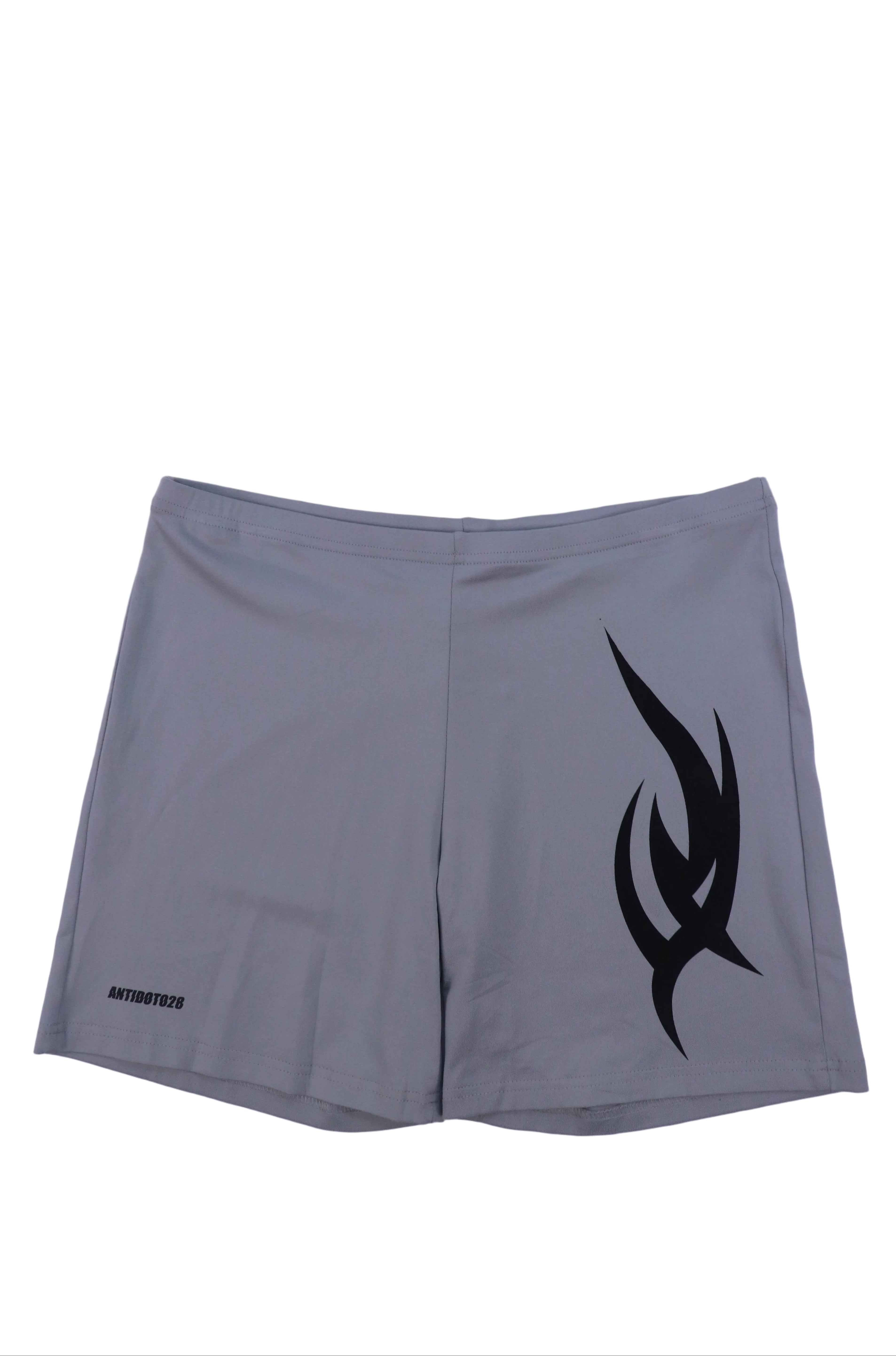 CYBER GREY LEGGINGS SHORTS