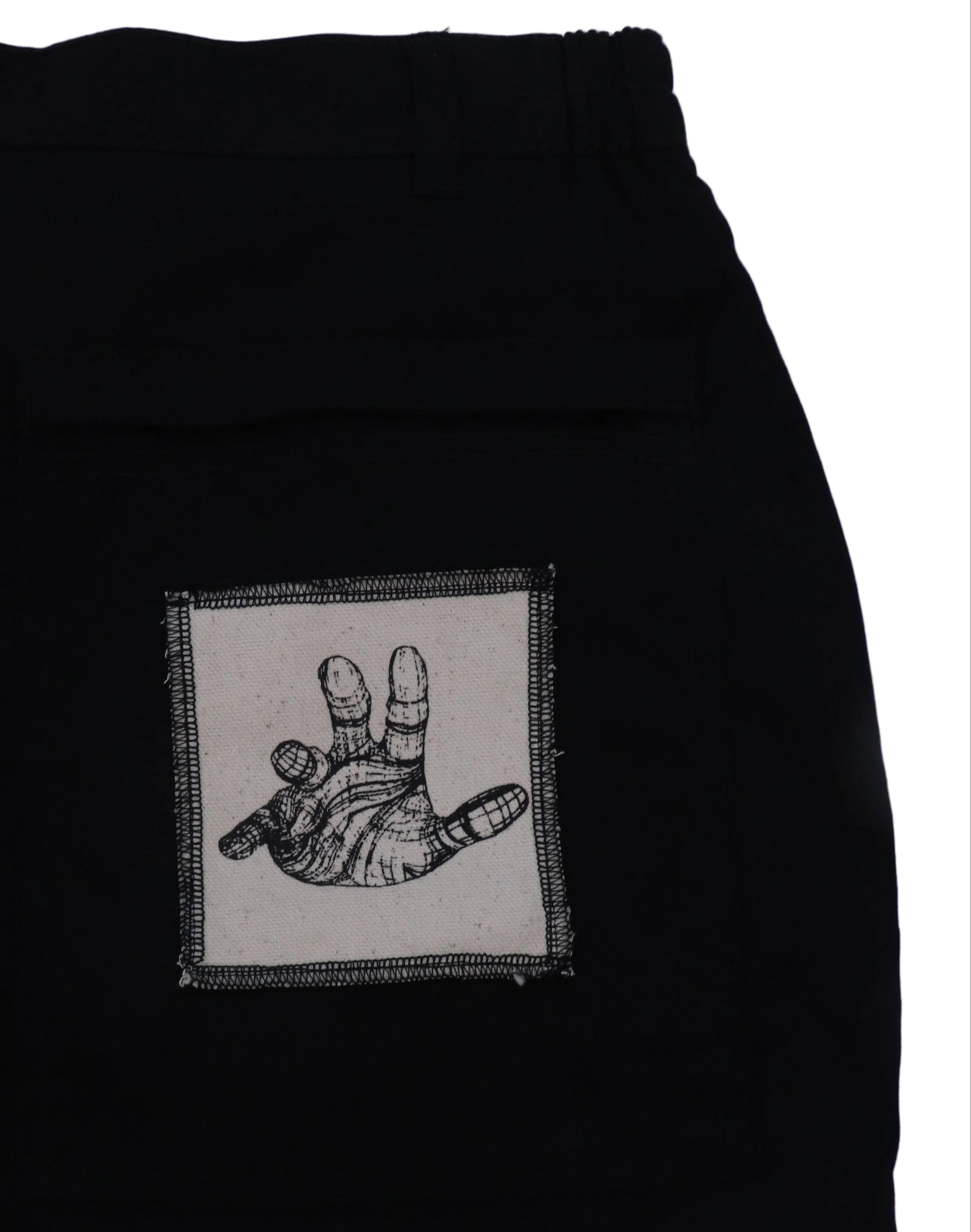 HAND ELEGANT PATCHED SHORTS