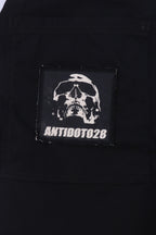 SKULL ELEGANT PATCHED SHORTS